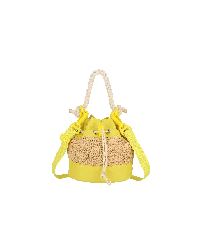 Raffia Mini Bucket