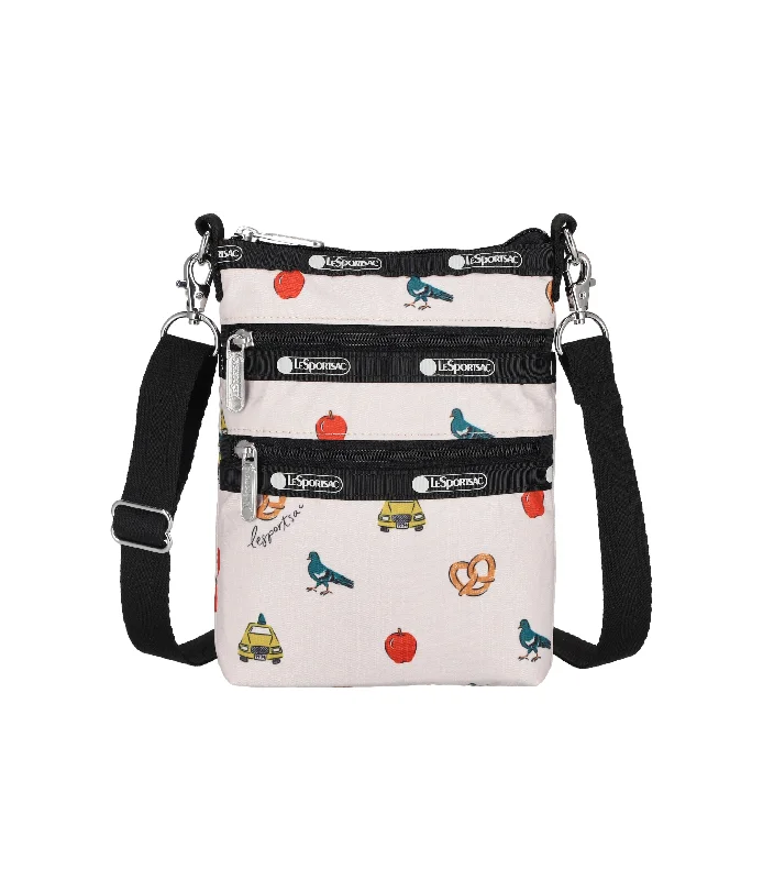 3-Zip Crossbody