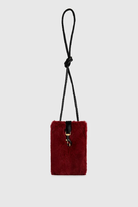 Fur Phone Crossbody