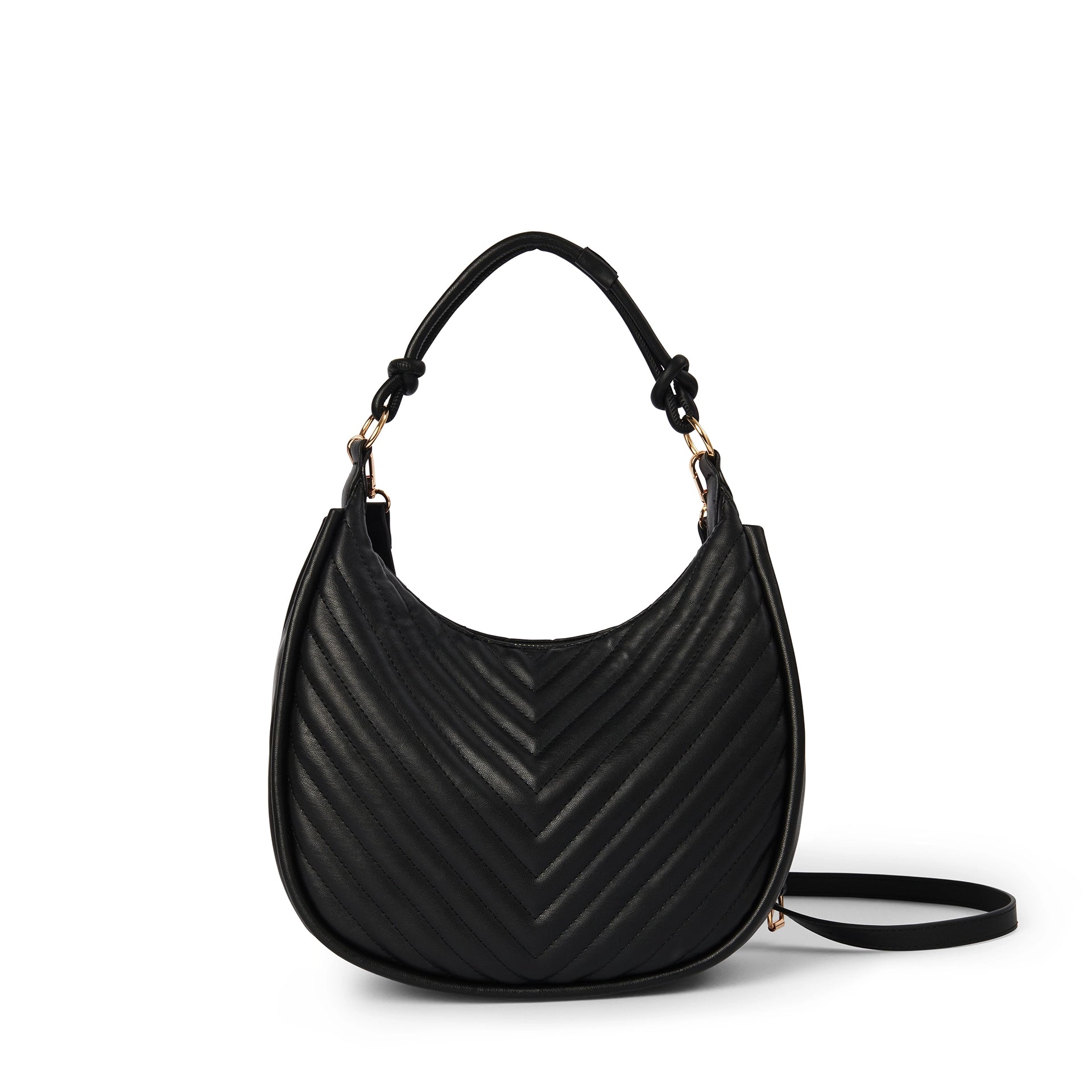 QUEEN OF HEARTS KEW HOBO BLACK