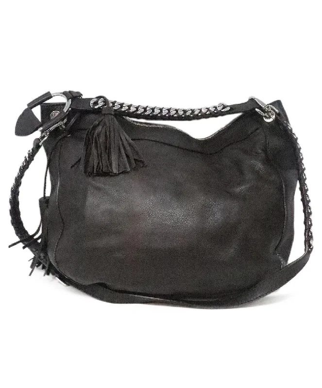 Ralph Lauren Brown Leather Hobo Bag