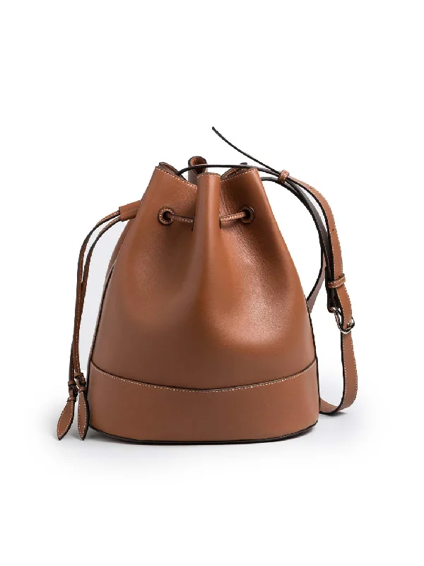 The Extra Large Drawstring in Nappa Leather