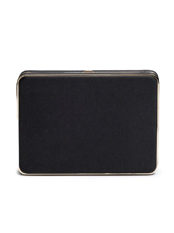 The Square Compact Case in Satin