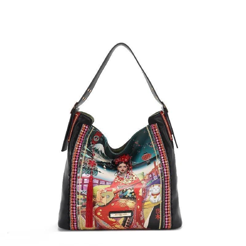 AKIKO LA BELLEZA SHOULDER BAG