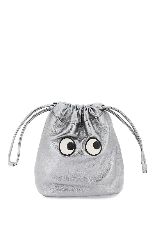 Anya hindmarch eyes drawstring pouch