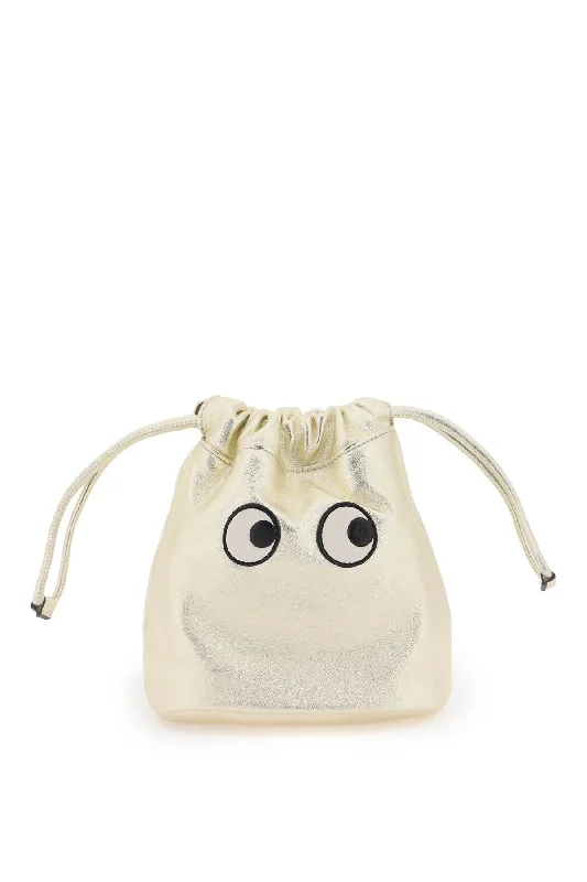 Anya hindmarch eyes drawstring pouch