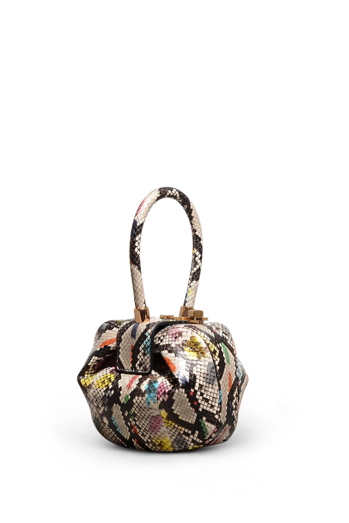 Demi Bag in Multi Snakeskin