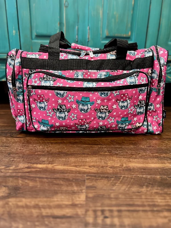 Disco Cowgirl Large Duffle Bag