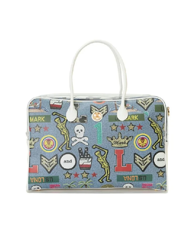 All my Loving Boston Bag BLUE