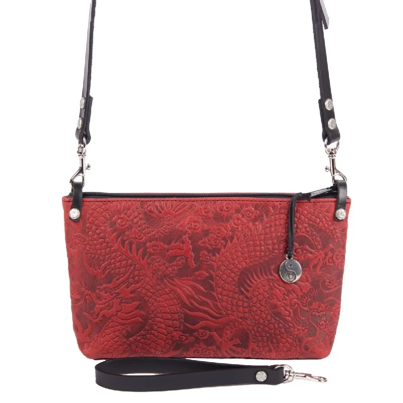 Paula Crossbody / Wristlet, Cloud Dragon Adventure