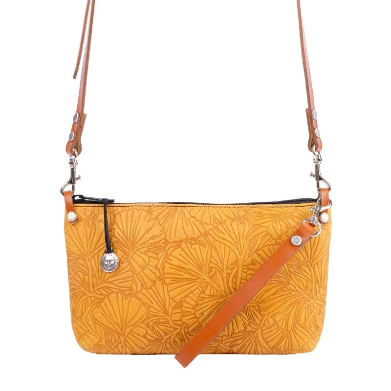 Paula Crossbody / Wristlet, Ginkgo Adventure