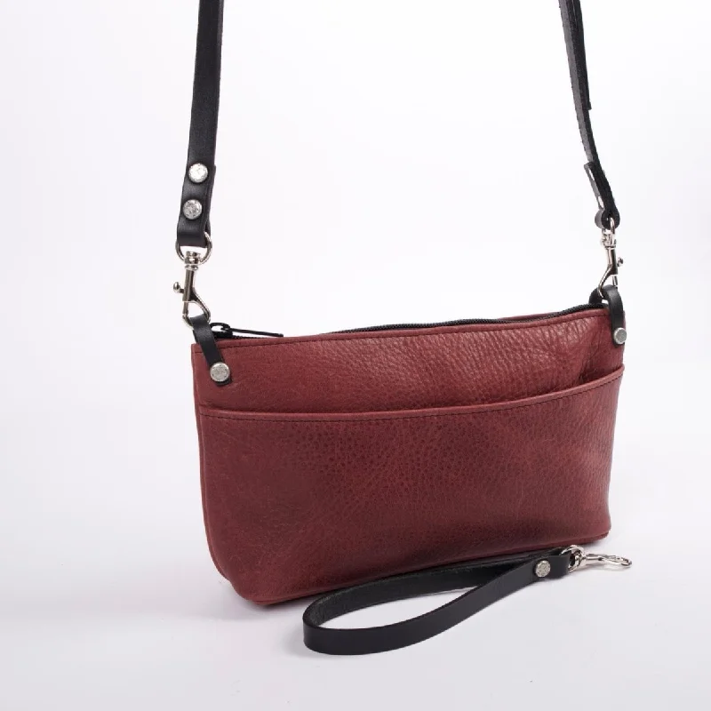 PROTOTYPE Paula Convertible Crossbody Wristlet Handbag | Wine Adventure