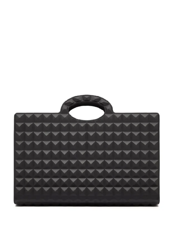 Valentino Garavani Le Troisieme rubber shopping bag