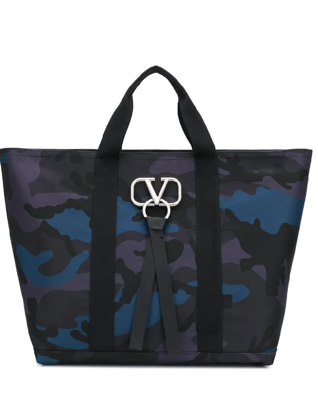 Valentino Garavani VRING camouflage tote bag